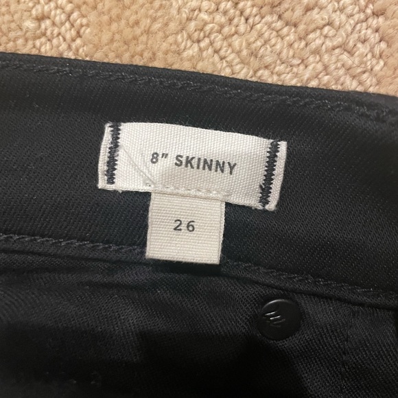 Madewell 8" Skinny Jeans in Carbondale Wash SZ 26 - Picture 7 of 7